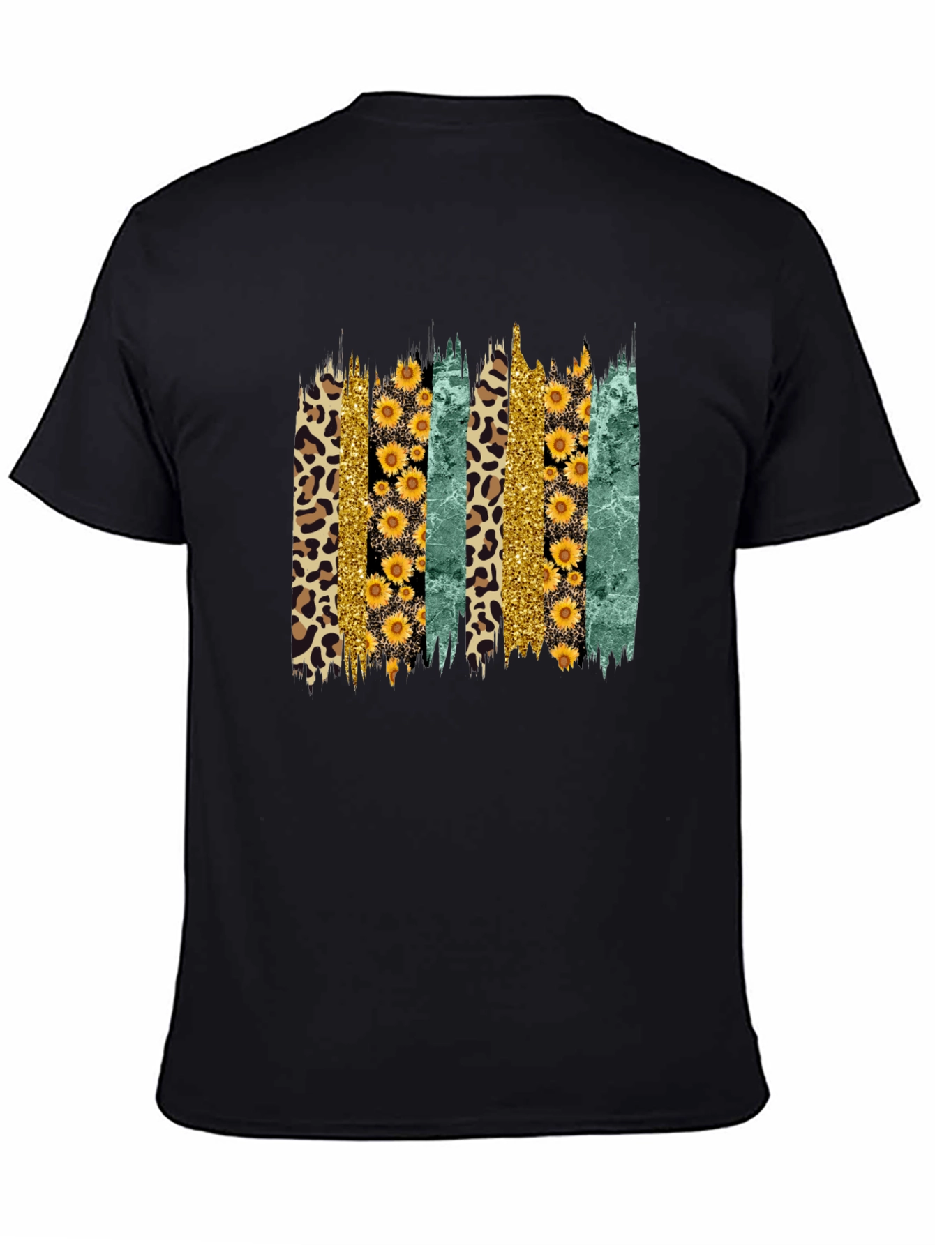 Sunflower Leopard Print Graphic Tee
