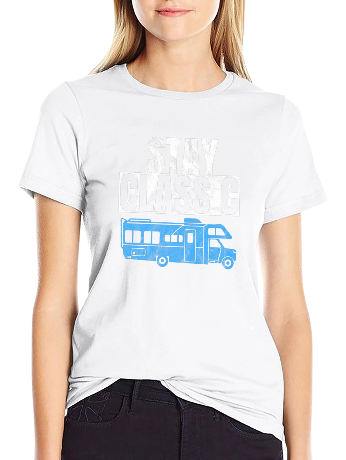 Stay Class C RV T-Shirt - Black Cotton Tee