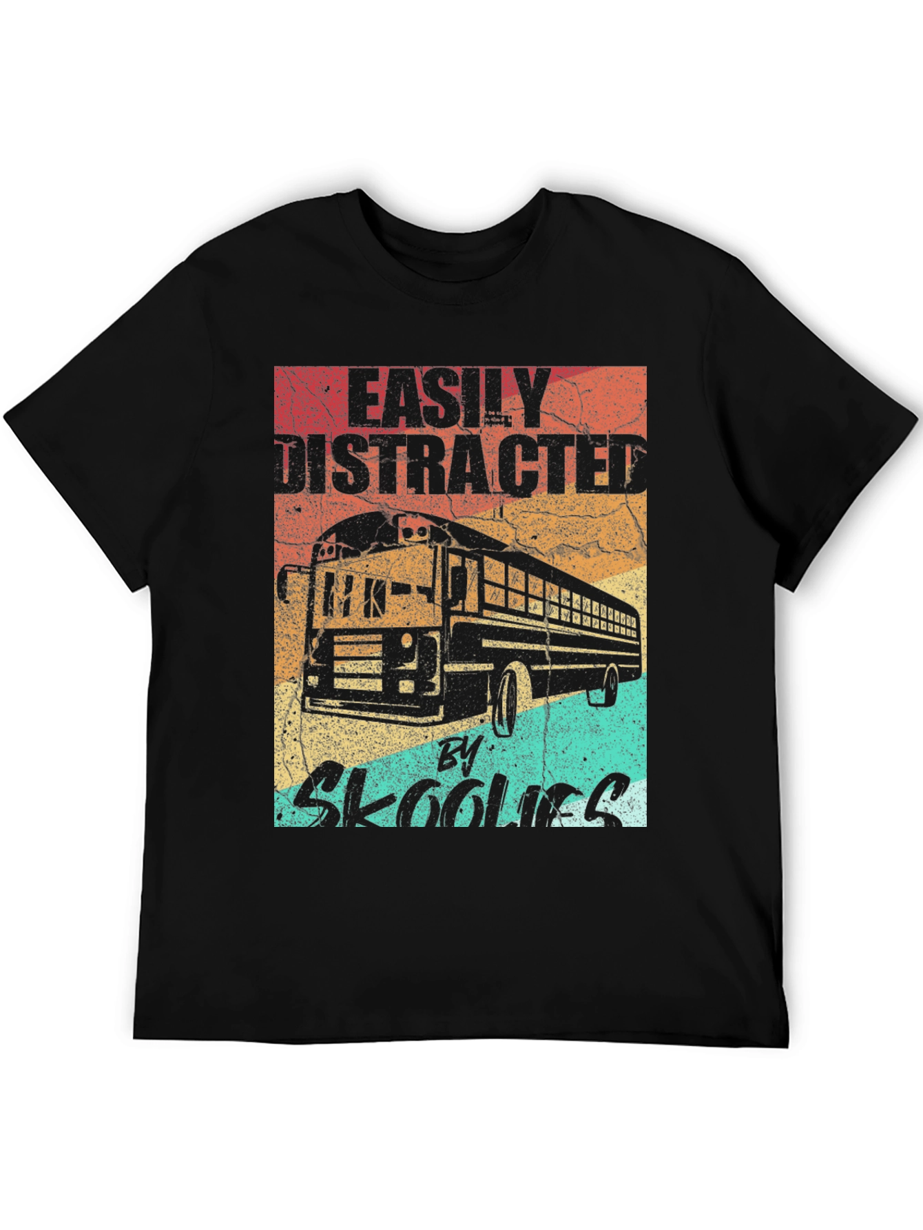 Easily Distracted By Skoolies T-Shirt