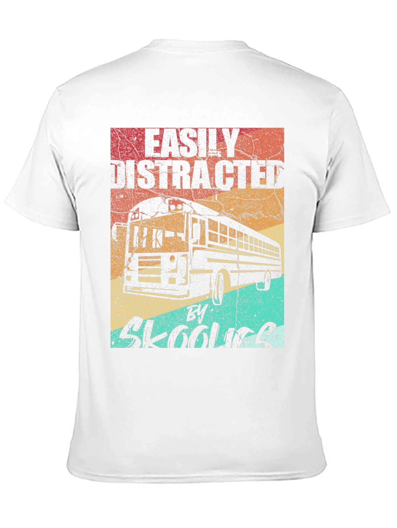 Easily Distracted By Skoolies T-Shirt