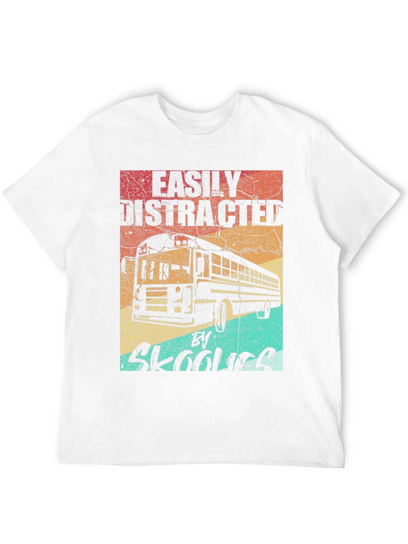 Easily Distracted By Skoolies T-Shirt