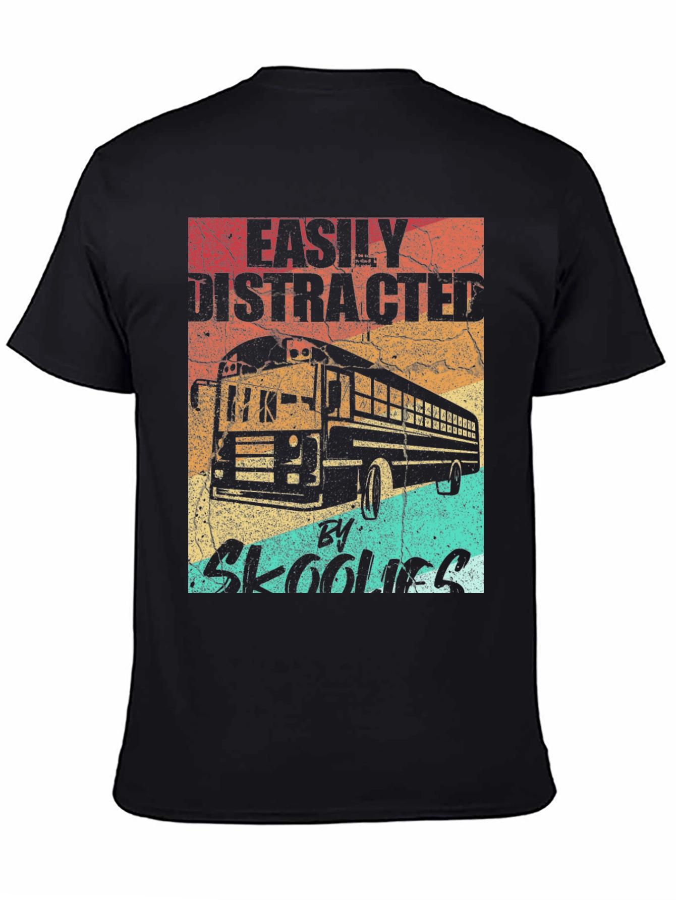 Easily Distracted By Skoolies T-Shirt