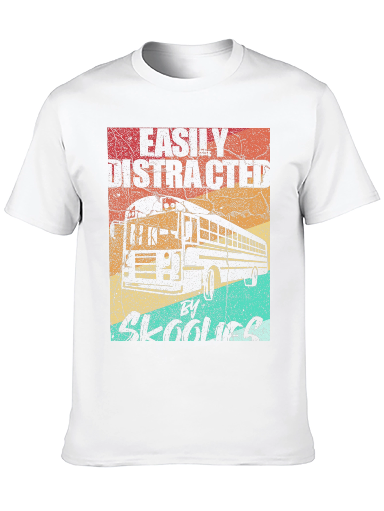 Easily Distracted By Skoolies T-Shirt