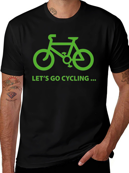 Lets Go Cycling Graphic Tee