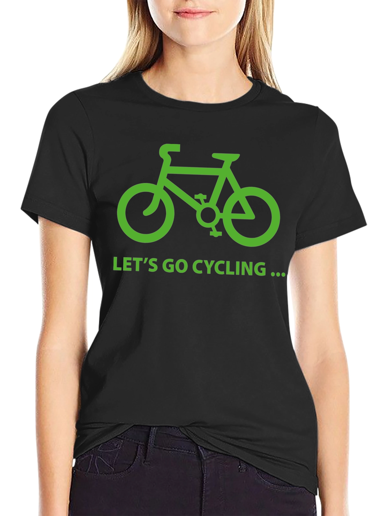 Lets Go Cycling Graphic Tee