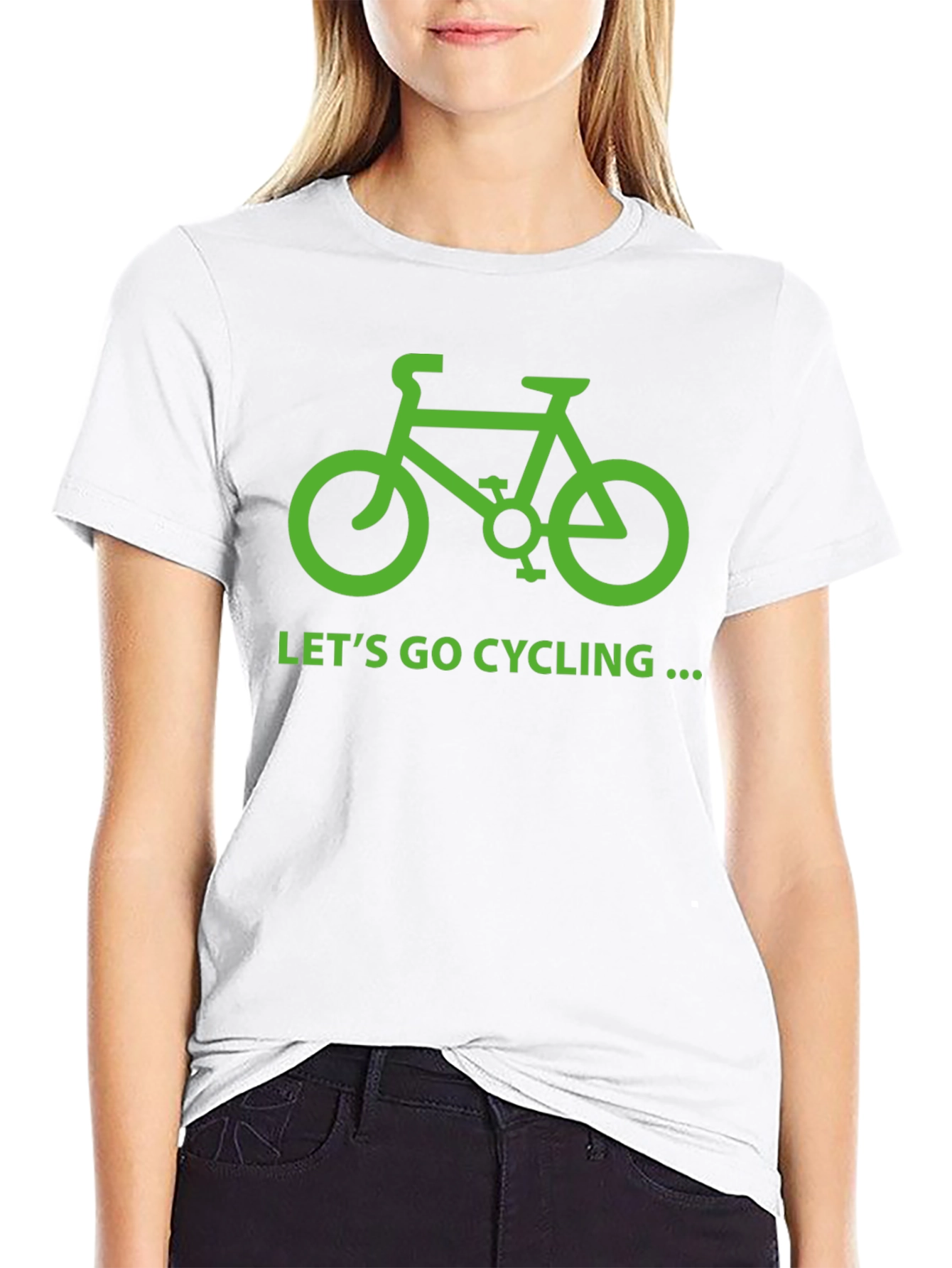 Lets Go Cycling Graphic Tee