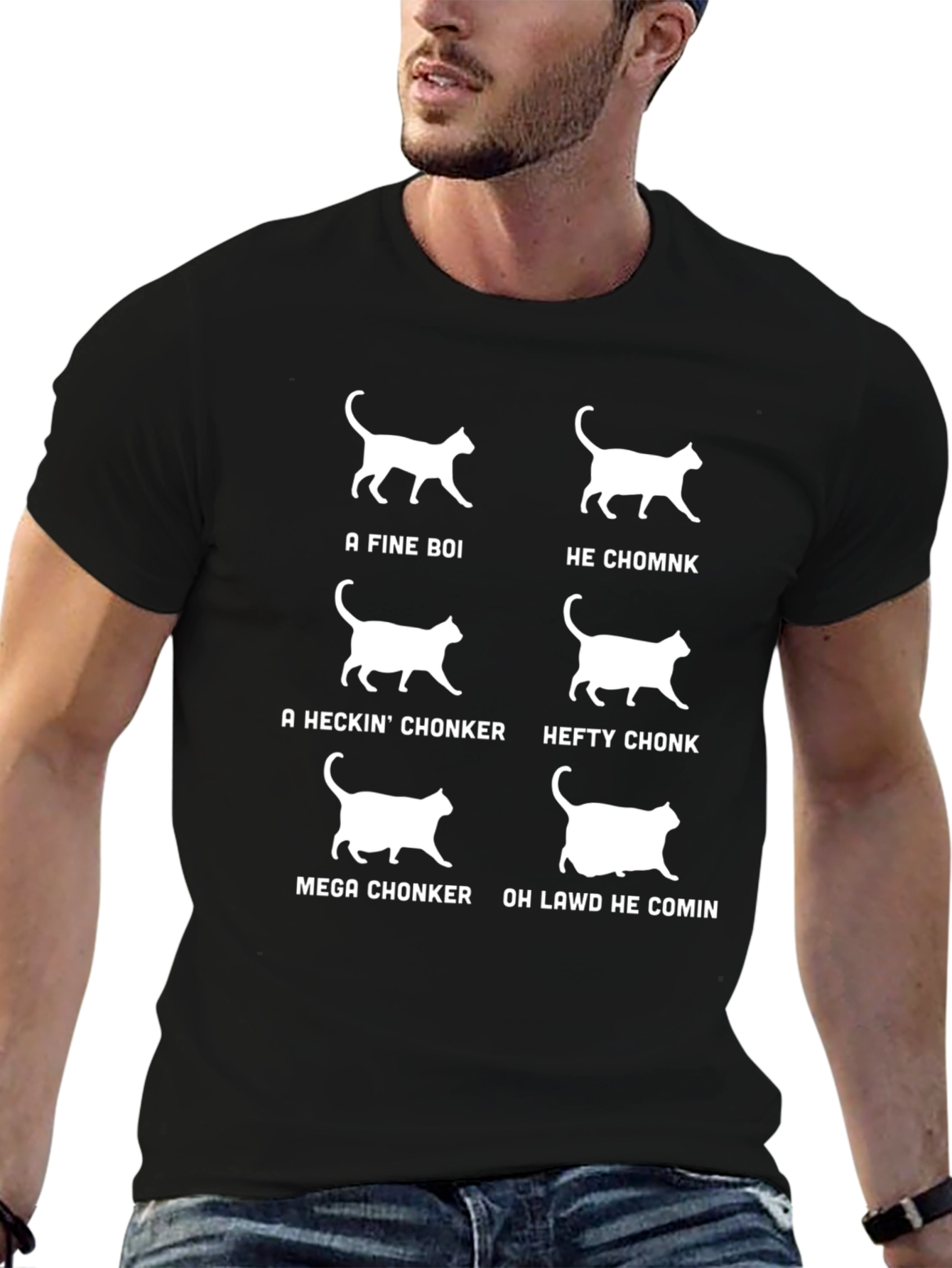 Chonky Cats Graphic T-Shirt
