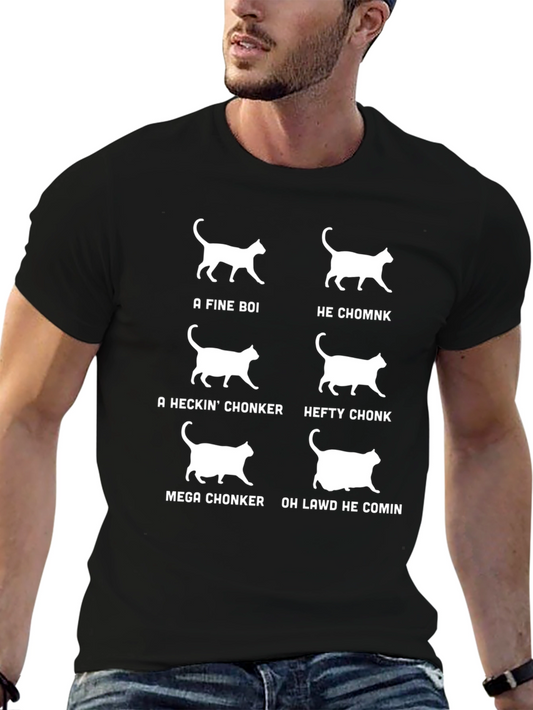 Chonky Cats Graphic T-Shirt