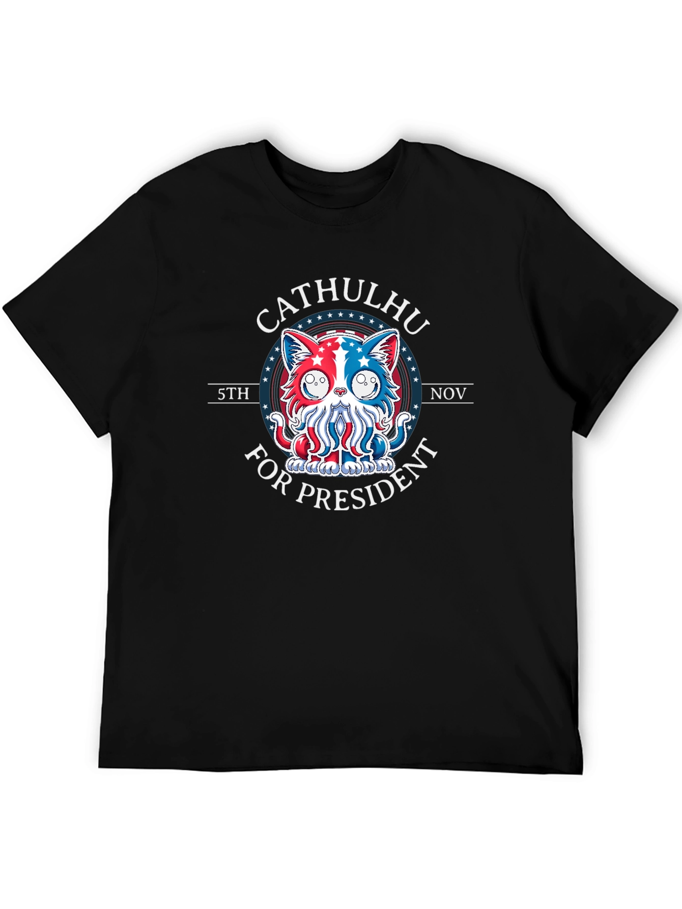 Cathulhu for President T-Shirt