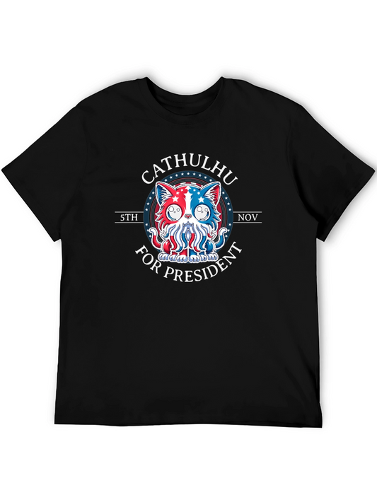 Cathulhu for President T-Shirt