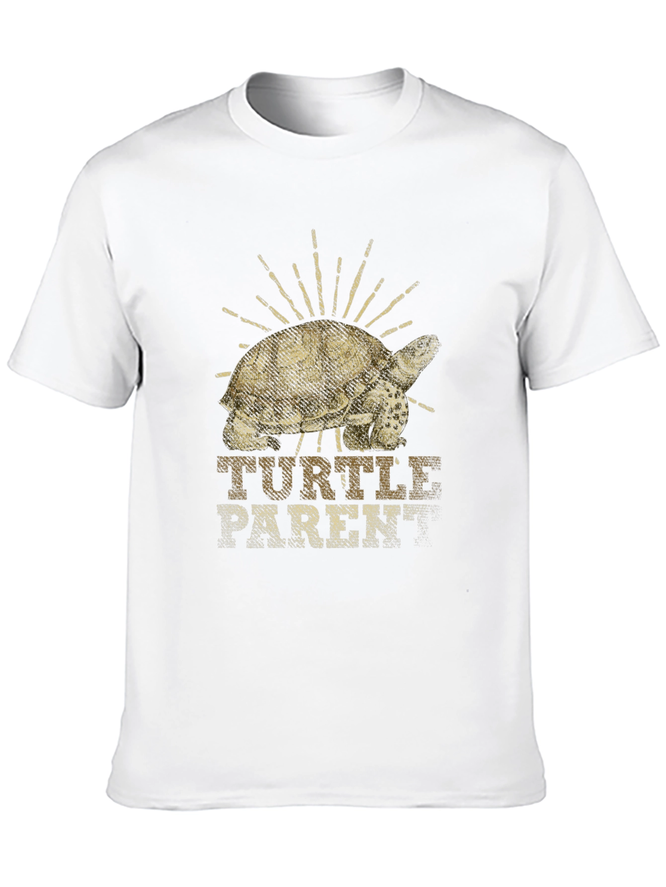 Turtle Parent T-Shirt - Black Graphic Tee