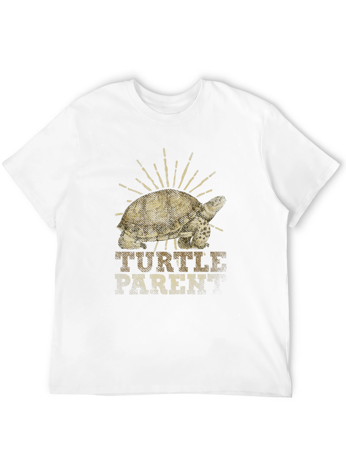 Turtle Parent T-Shirt - Black Graphic Tee