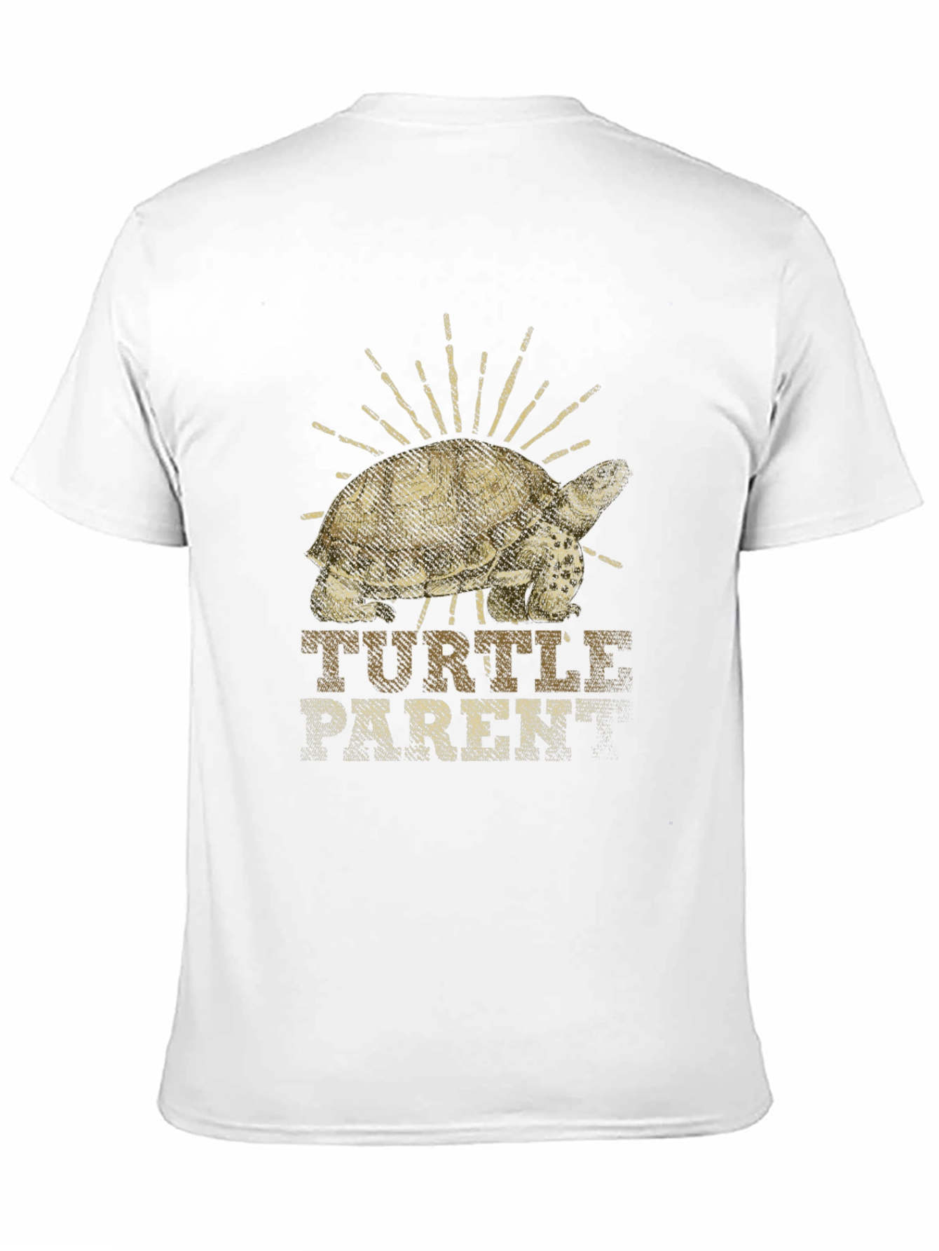 Turtle Parent T-Shirt - Black Graphic Tee