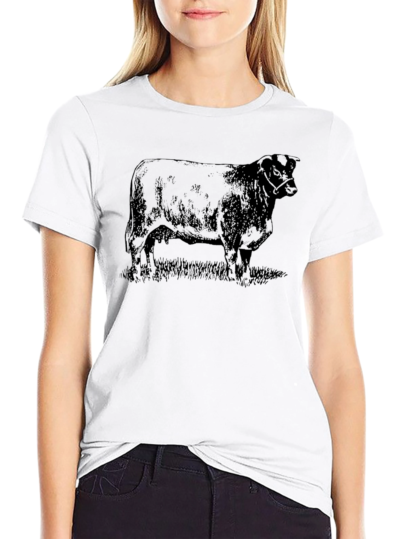 Black Angus Bull Graphic Tee