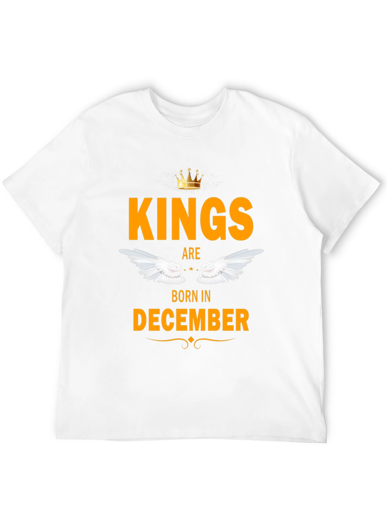 Kings Born in December Black T-Shirt