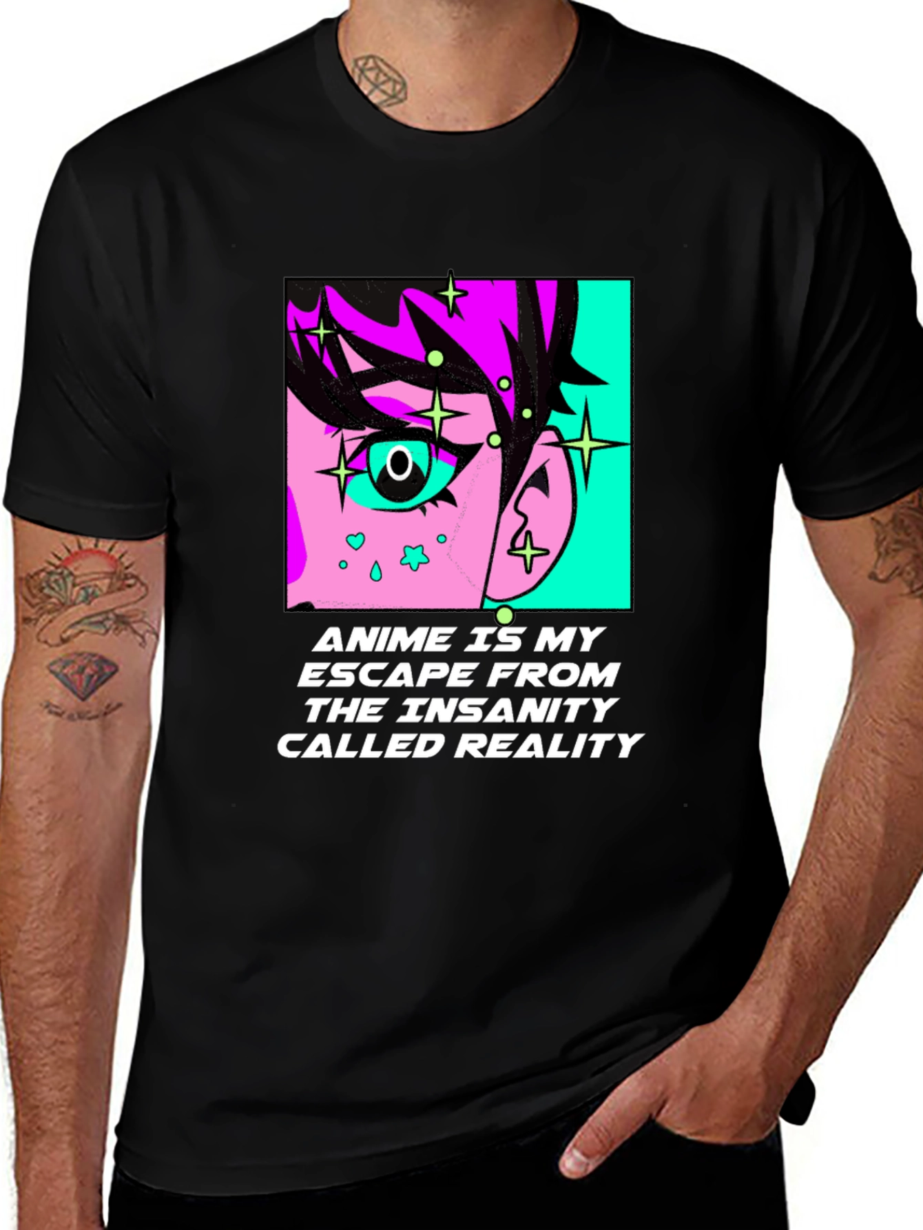Anime Escape T-Shirt - Bold Graphic Tee