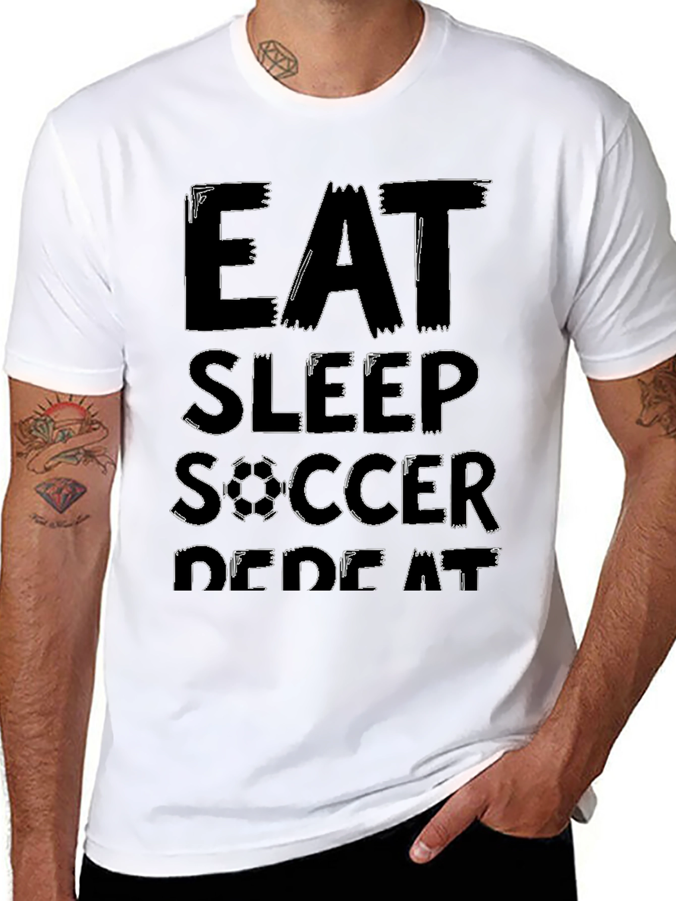 Eat Sleep Soccer Repeat T-Shirt