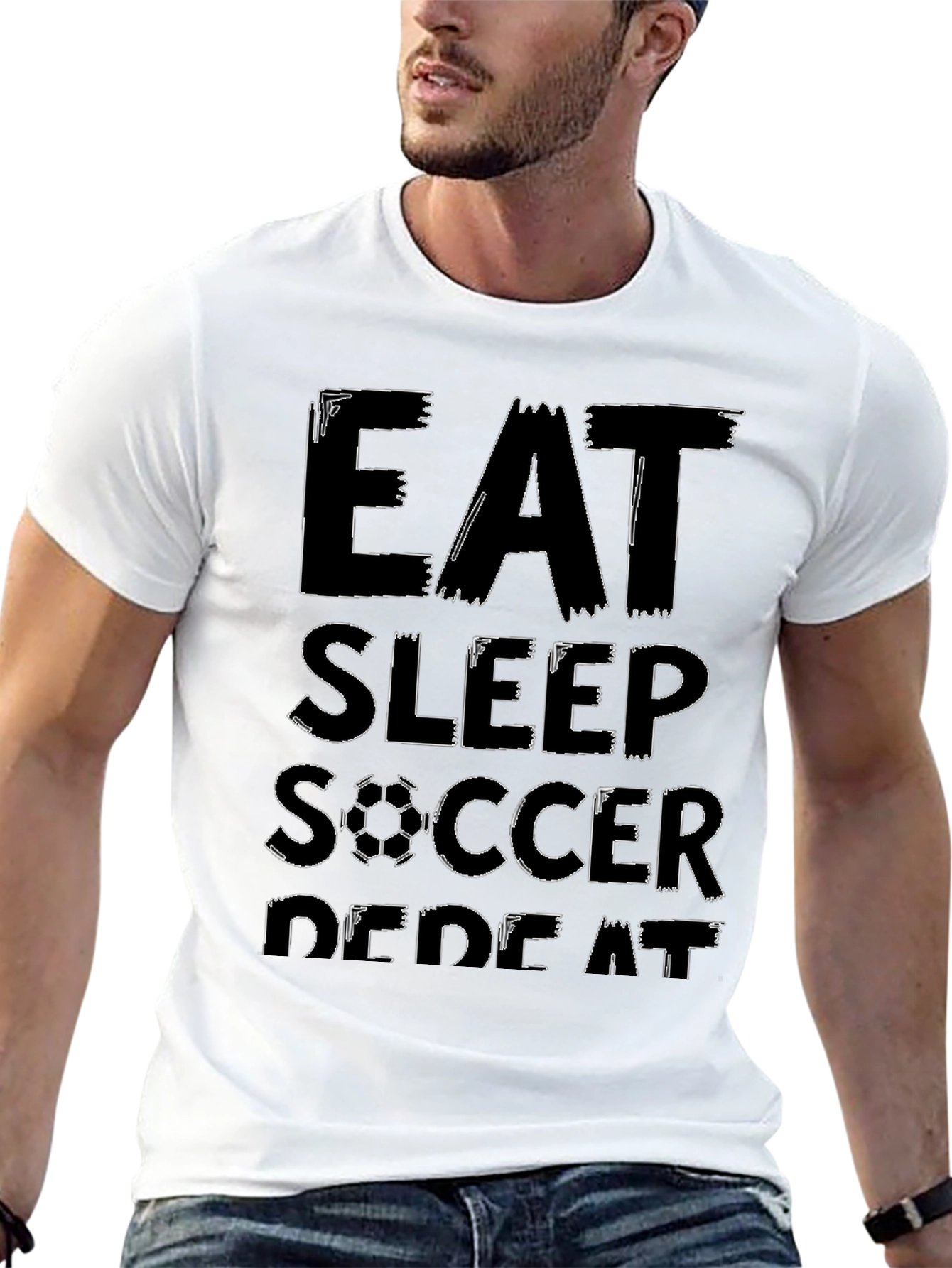 Eat Sleep Soccer Repeat T-Shirt