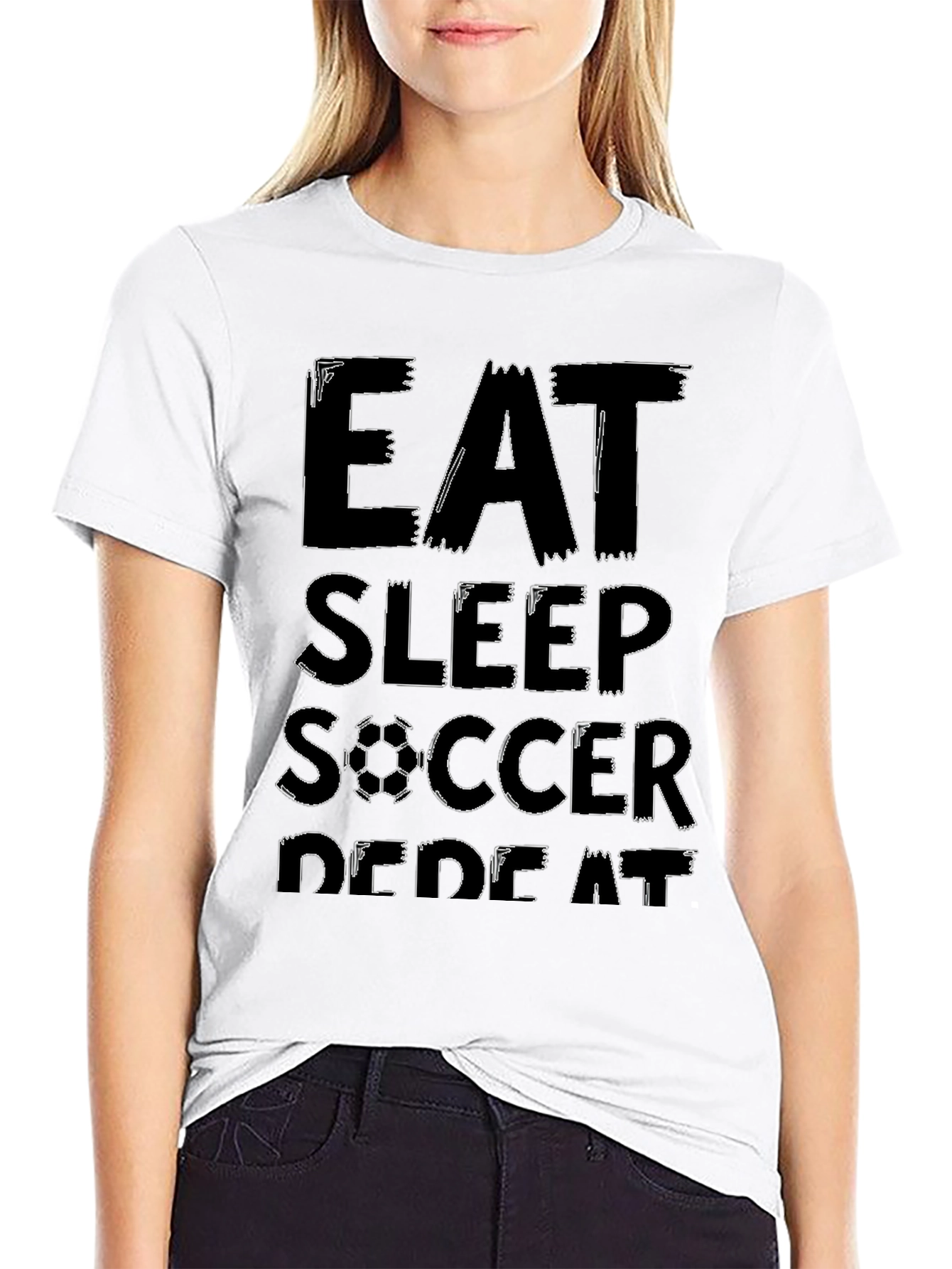 Eat Sleep Soccer Repeat T-Shirt