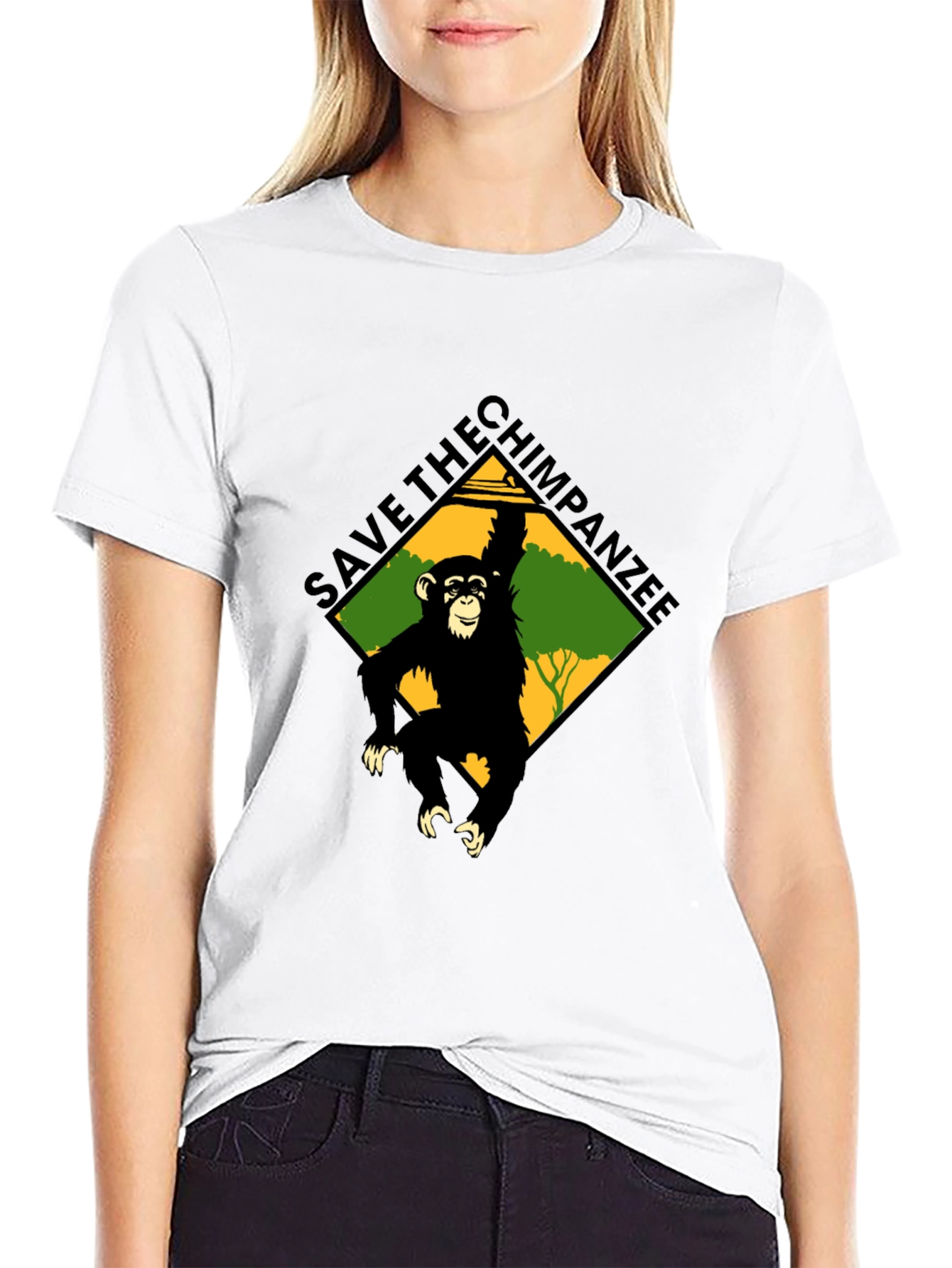 Save the Chimpanzee Graphic Tee