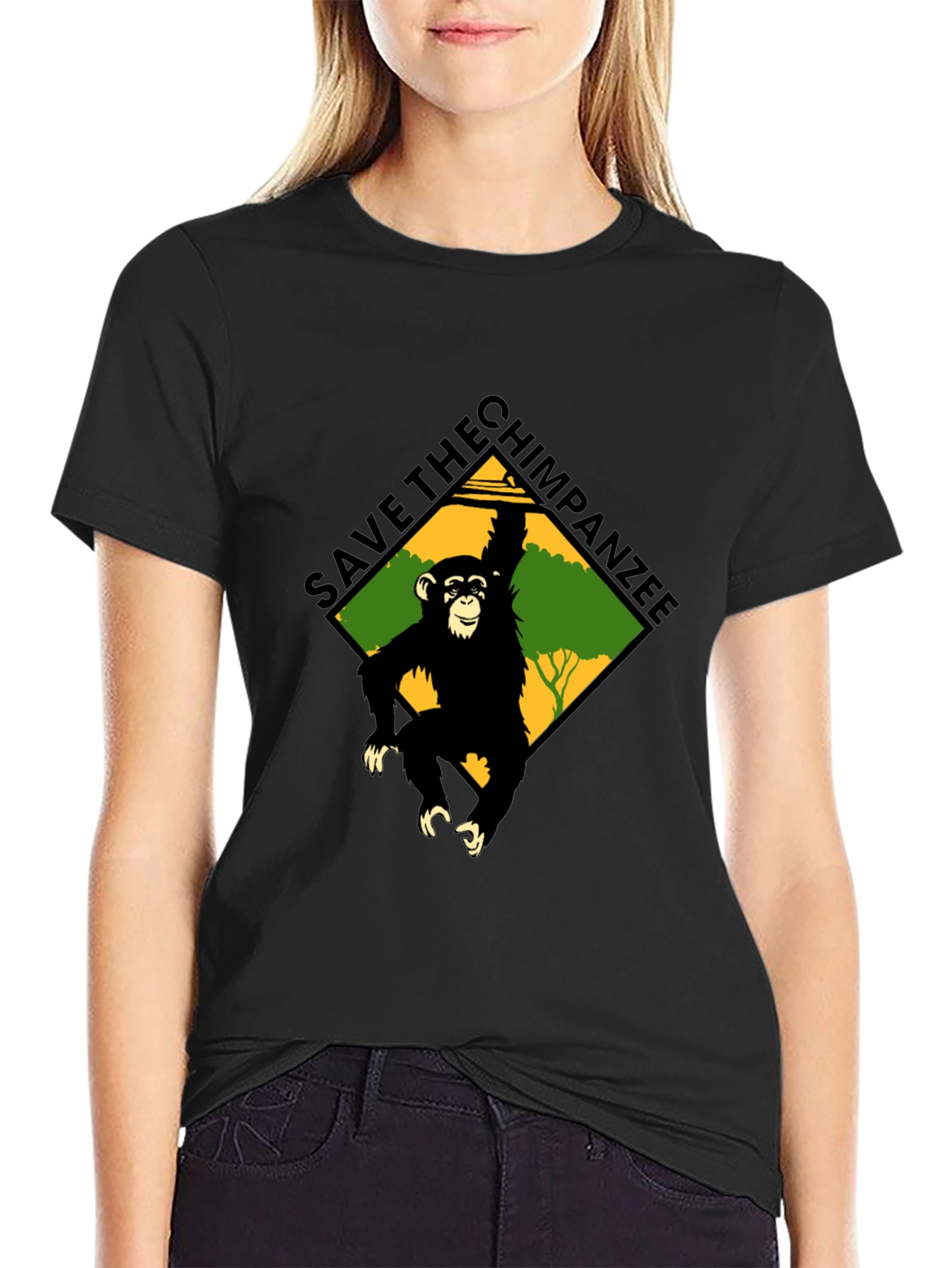 Save the Chimpanzee Graphic Tee
