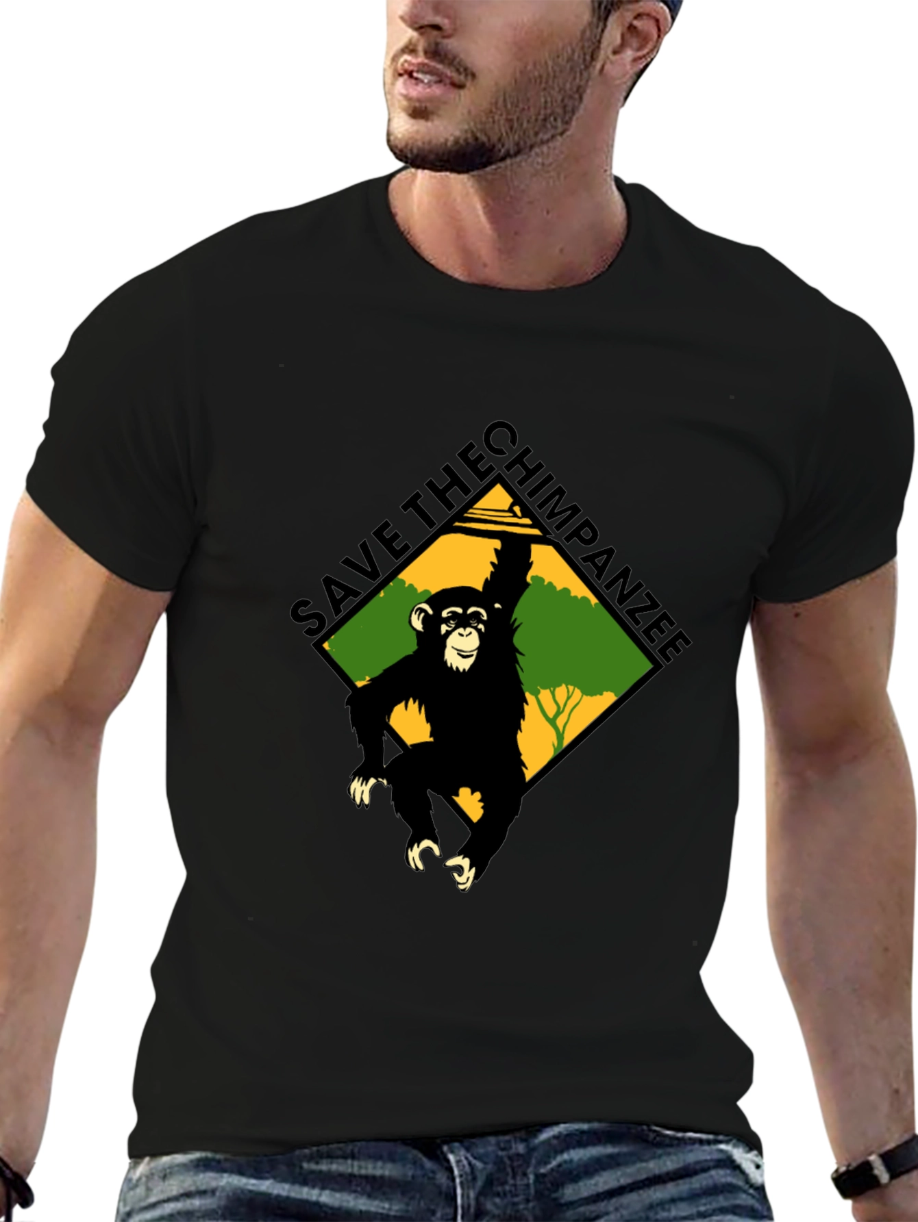 Save the Chimpanzee Graphic Tee