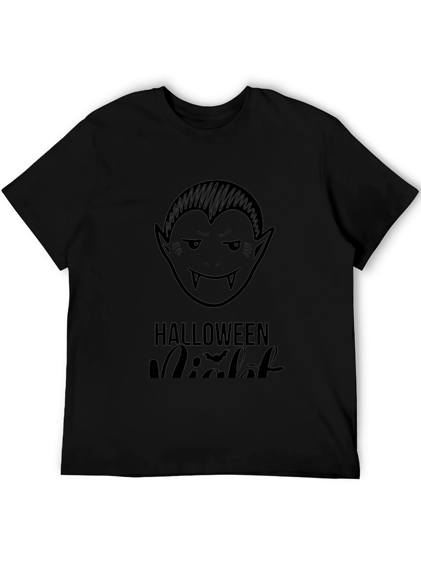 Halloween Night Vampire Graphic Tee