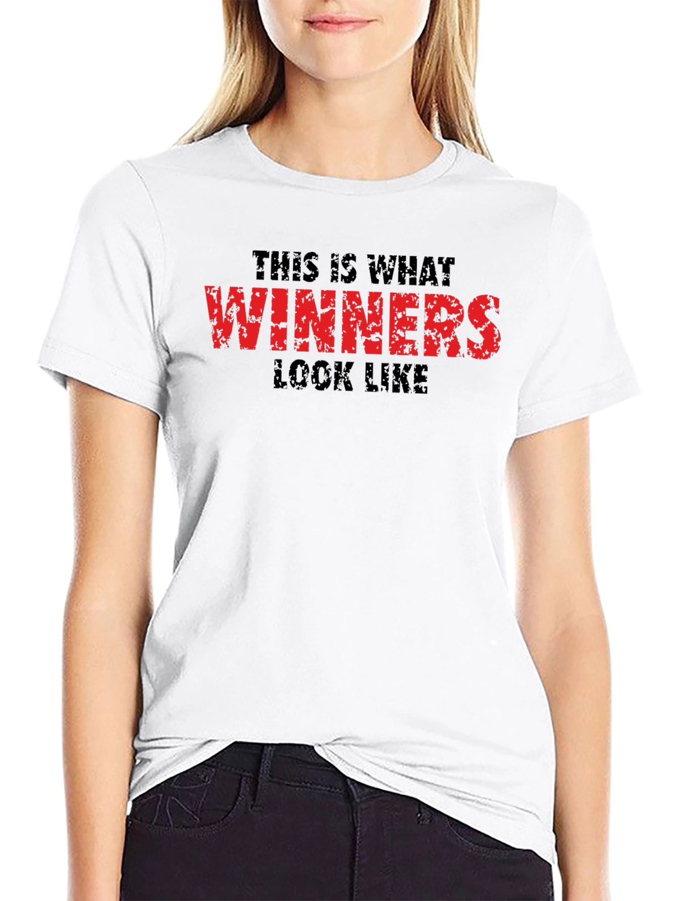 Winners Look Like This - Black T-Shirt