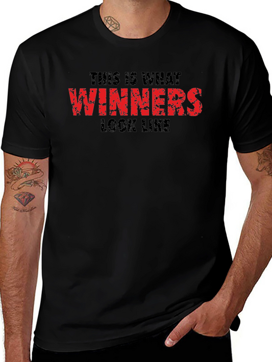 Winners Look Like This - Black T-Shirt