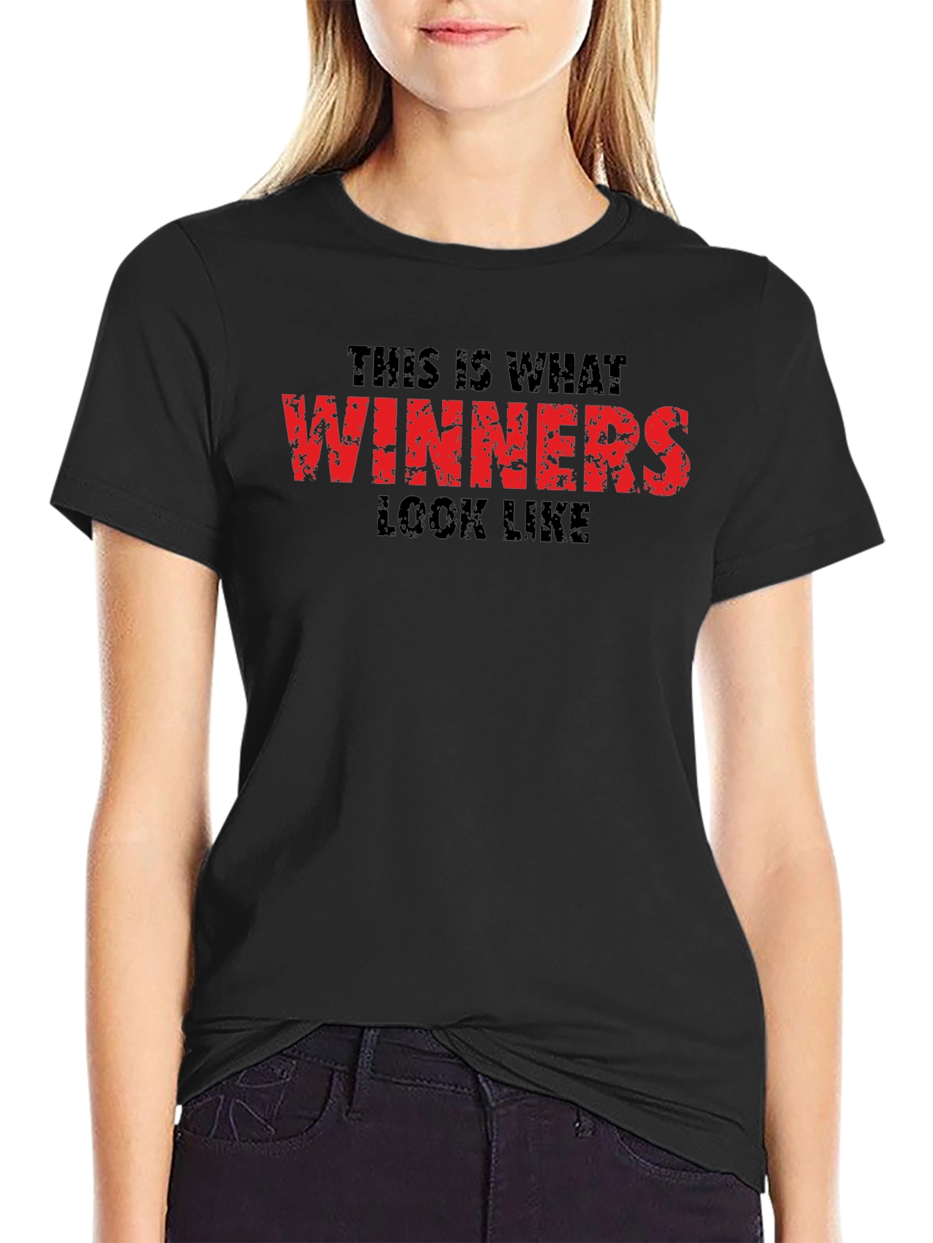 Winners Look Like This - Black T-Shirt