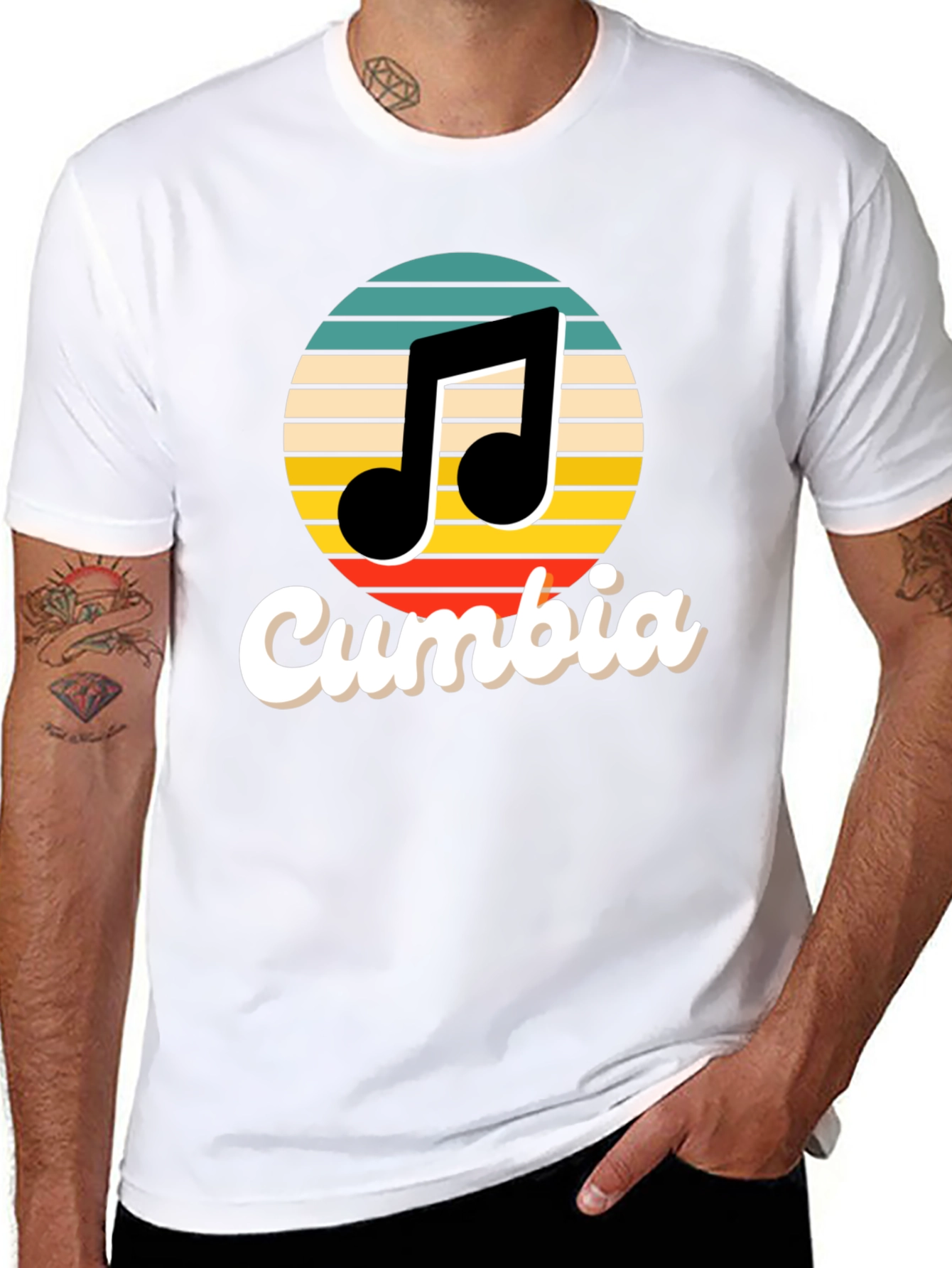 Cumbia Music Retro T-Shirt