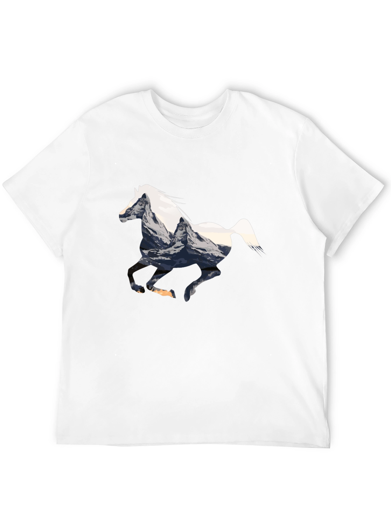 Horse Mountain Graphic Tee - Black