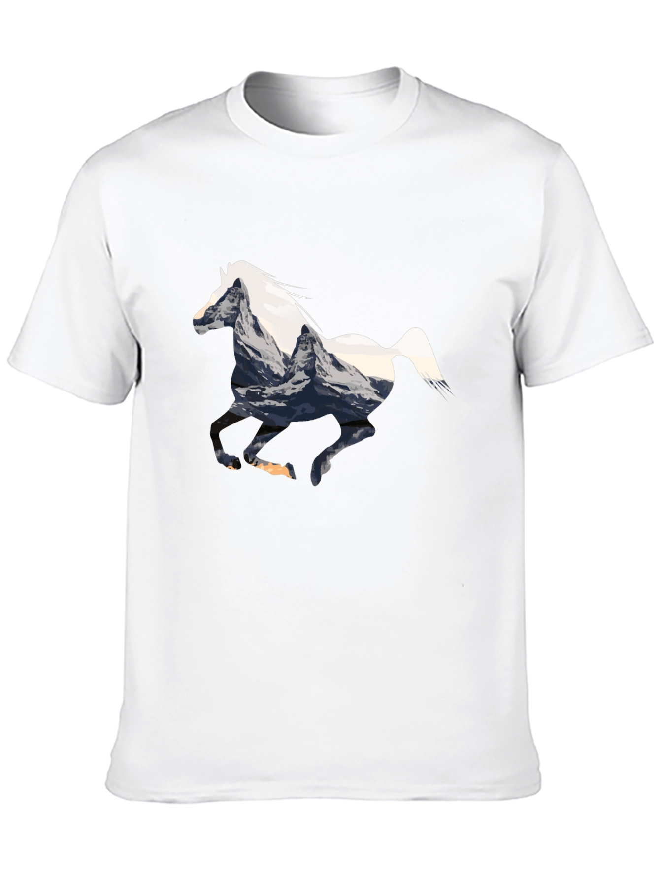 Horse Mountain Graphic Tee - Black