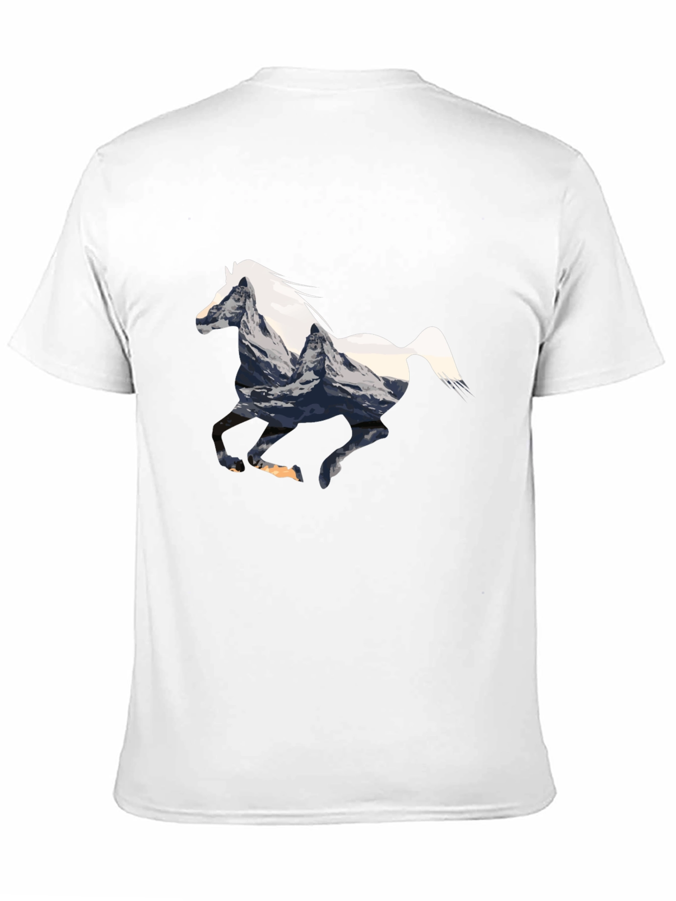 Horse Mountain Graphic Tee - Black