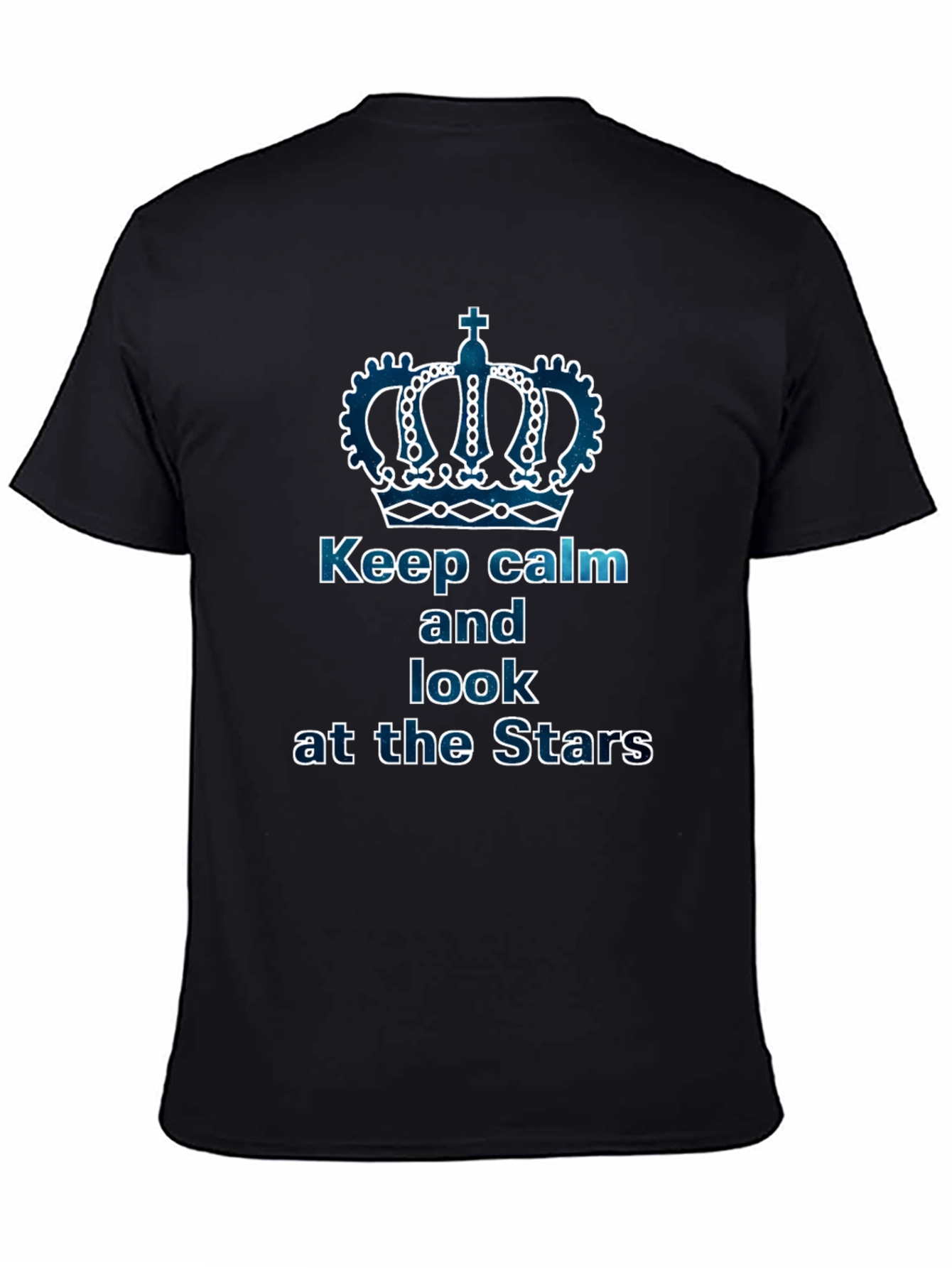 Keep Calm and Look at the Stars Graphic Tee