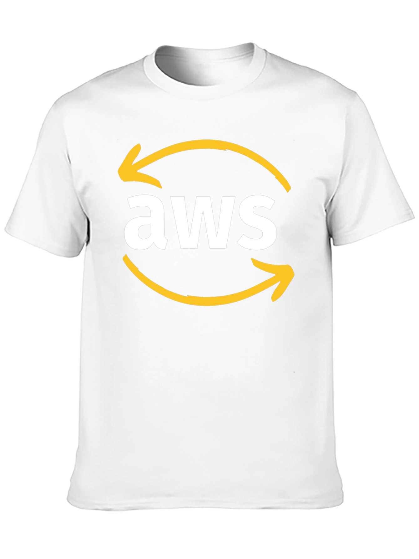 AWS Arrow Logo Black T-Shirt