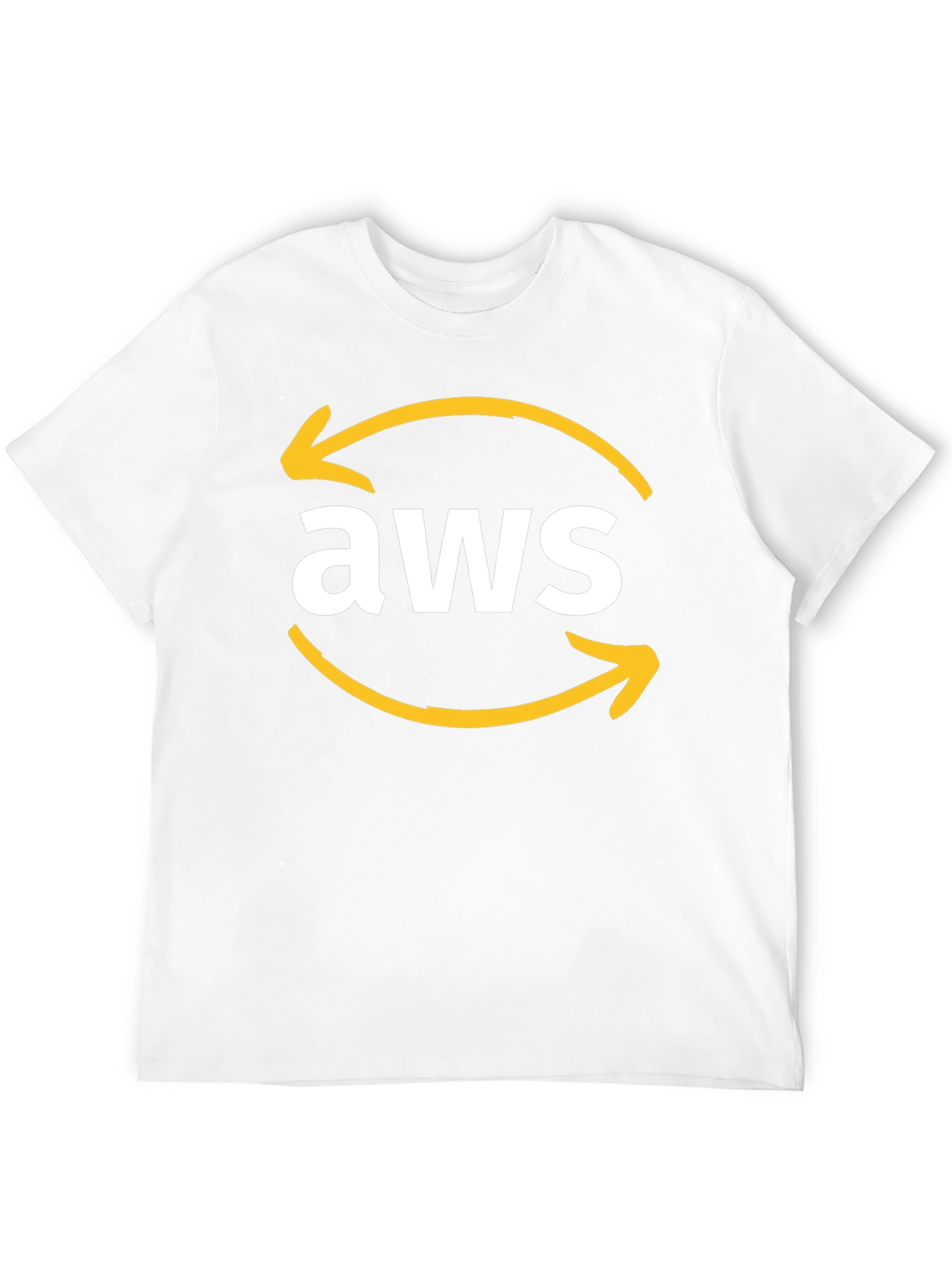 AWS Arrow Logo Black T-Shirt