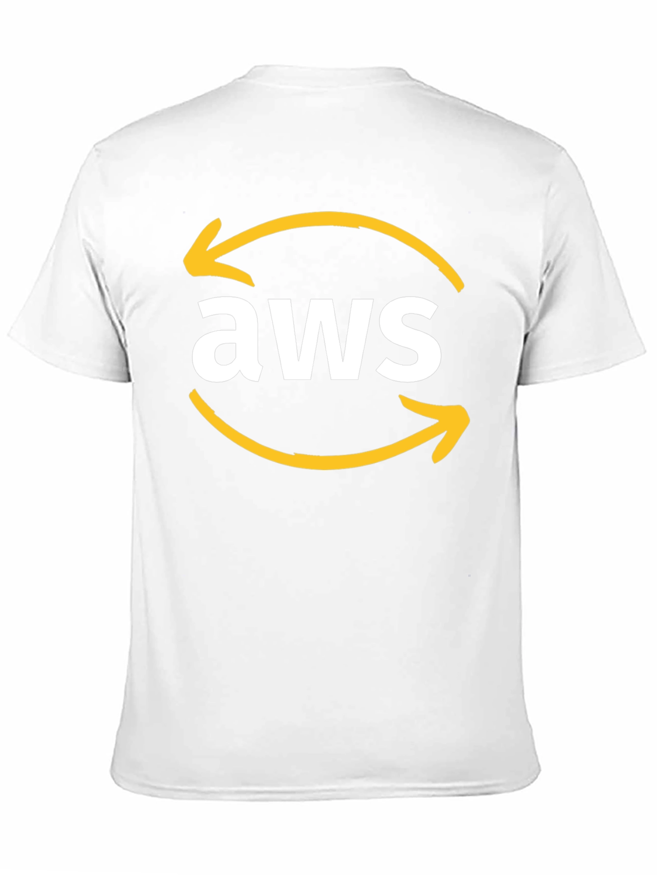 AWS Arrow Logo Black T-Shirt