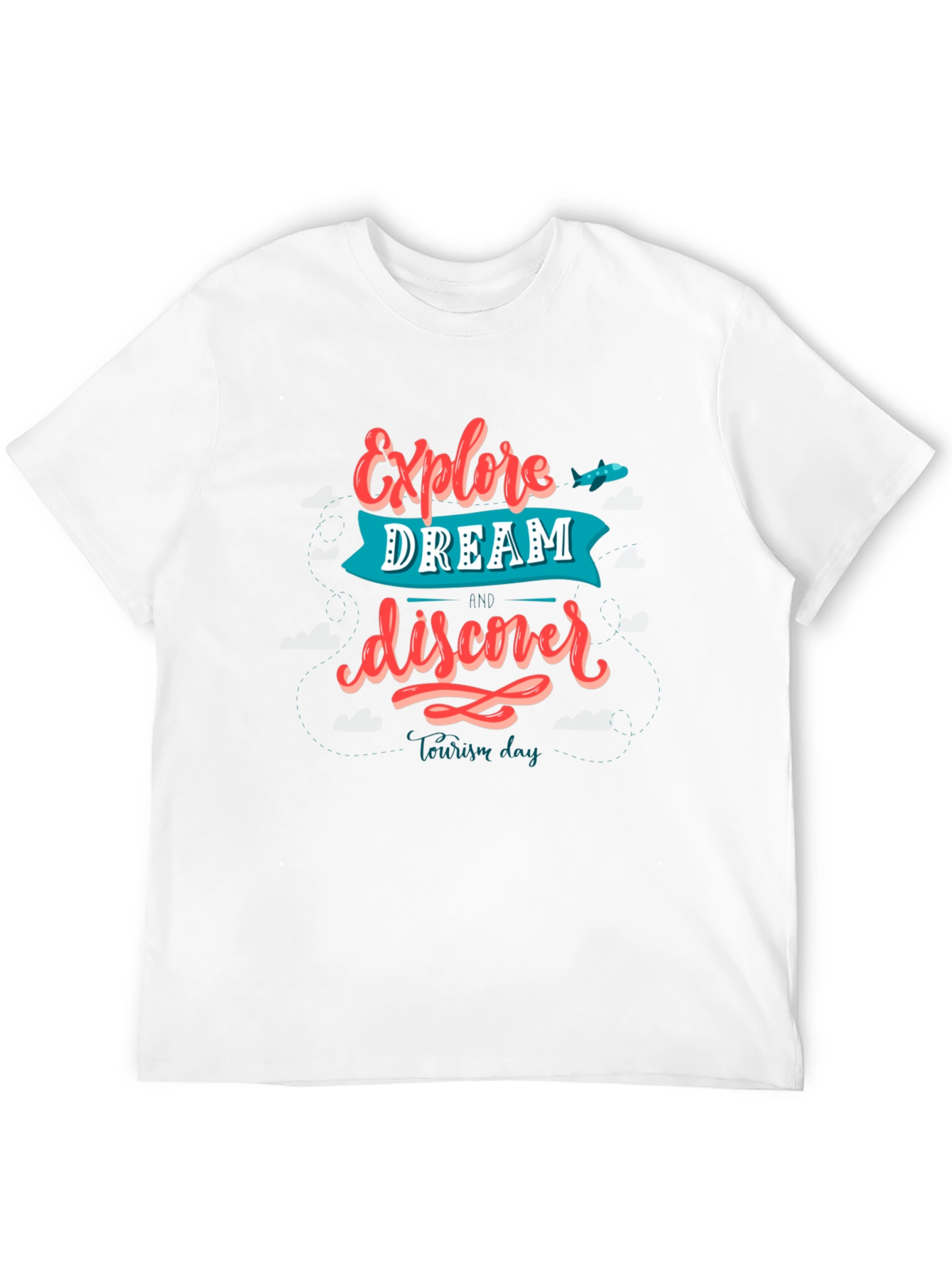 Explore Dream Discover T-Shirt - Travel Tee