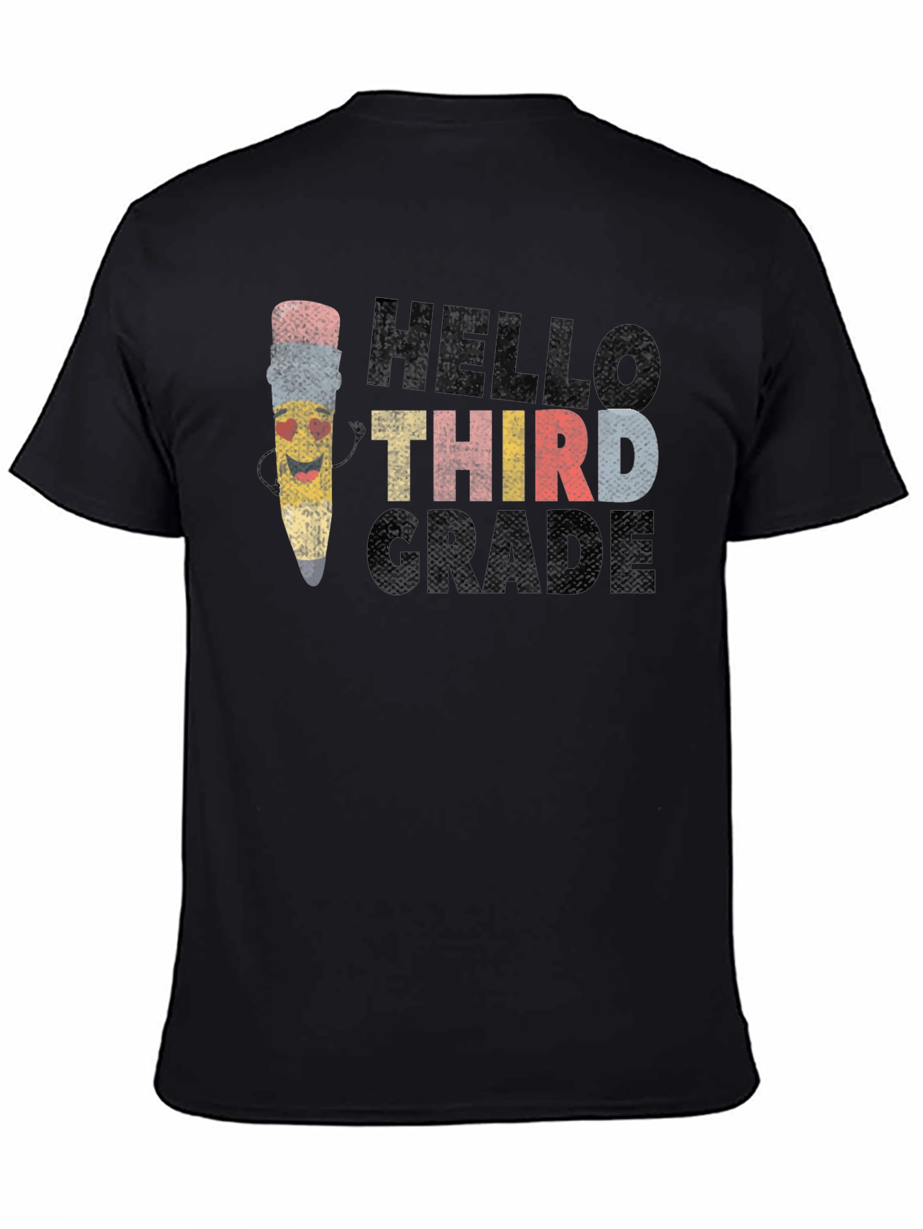 Hello Third Grade T-Shirt - Back to School Tee