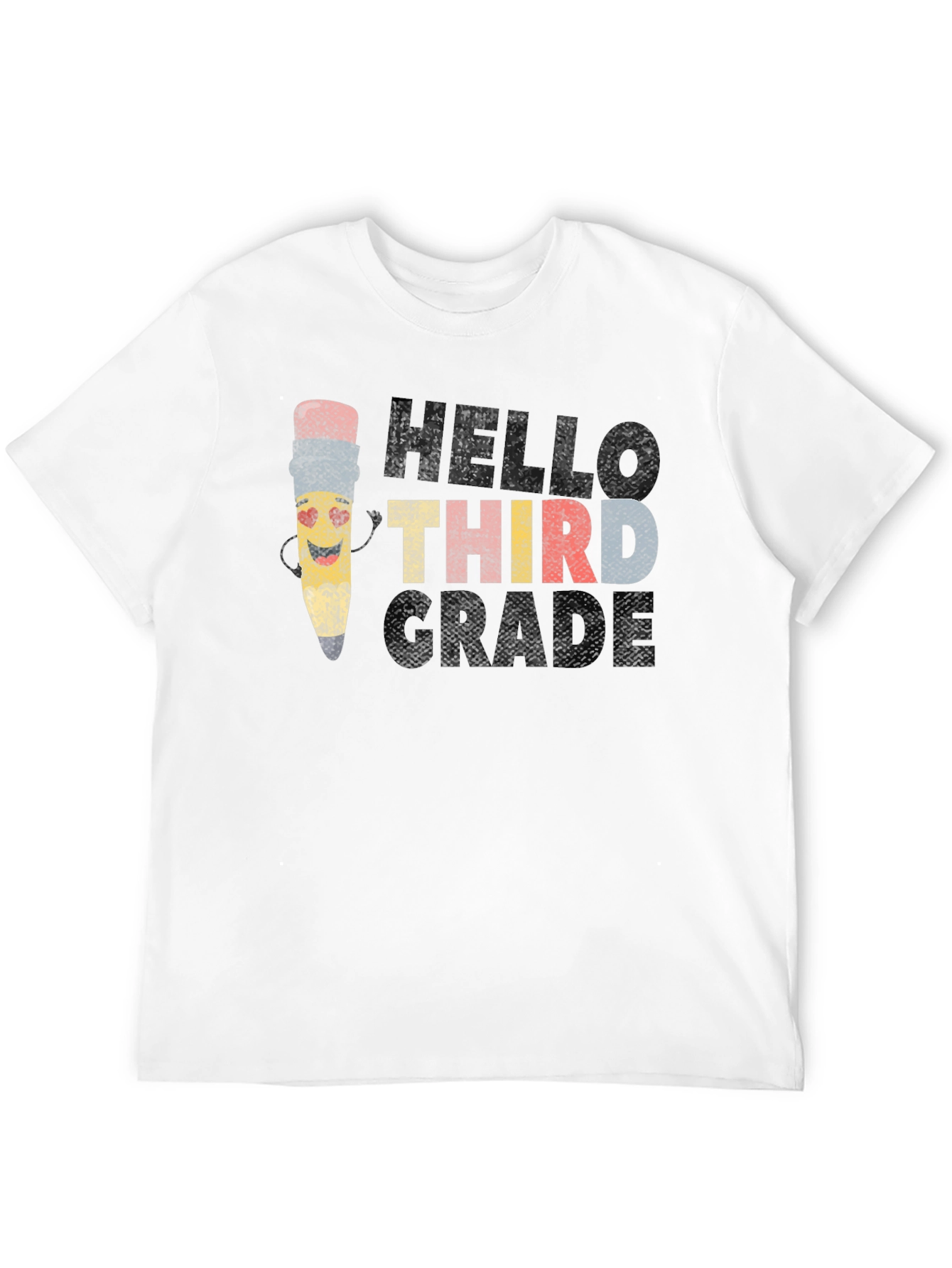 Hello Third Grade T-Shirt - Back to School Tee