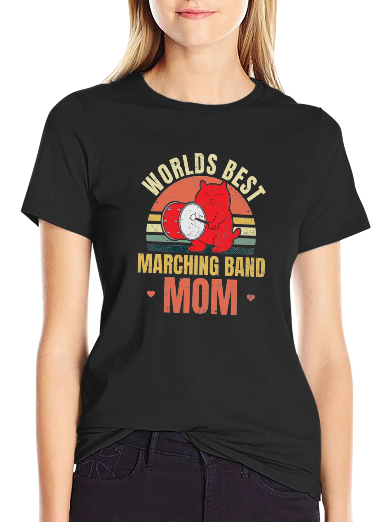 Worlds Best Marching Band Mom T-Shirt