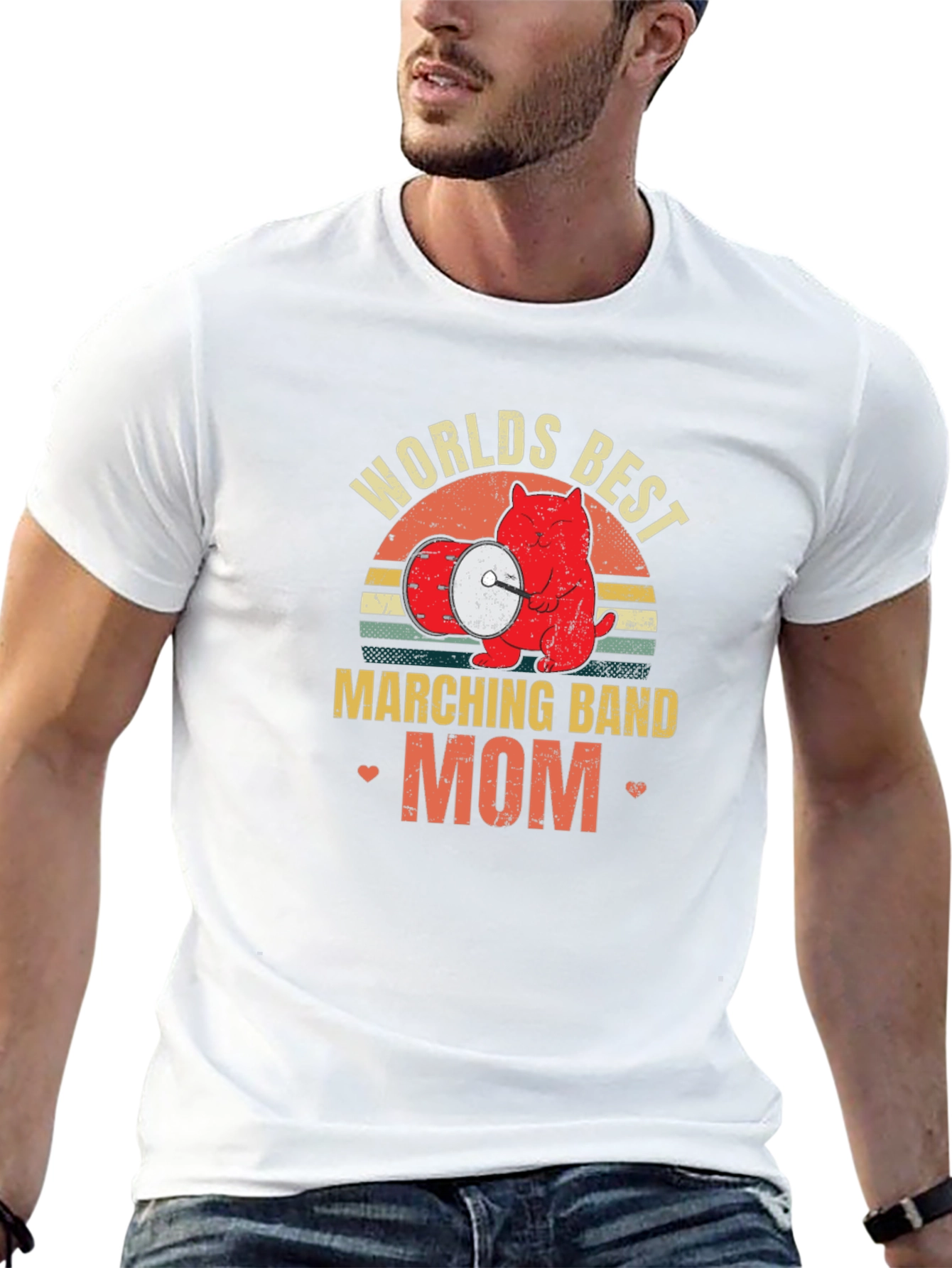Worlds Best Marching Band Mom T-Shirt