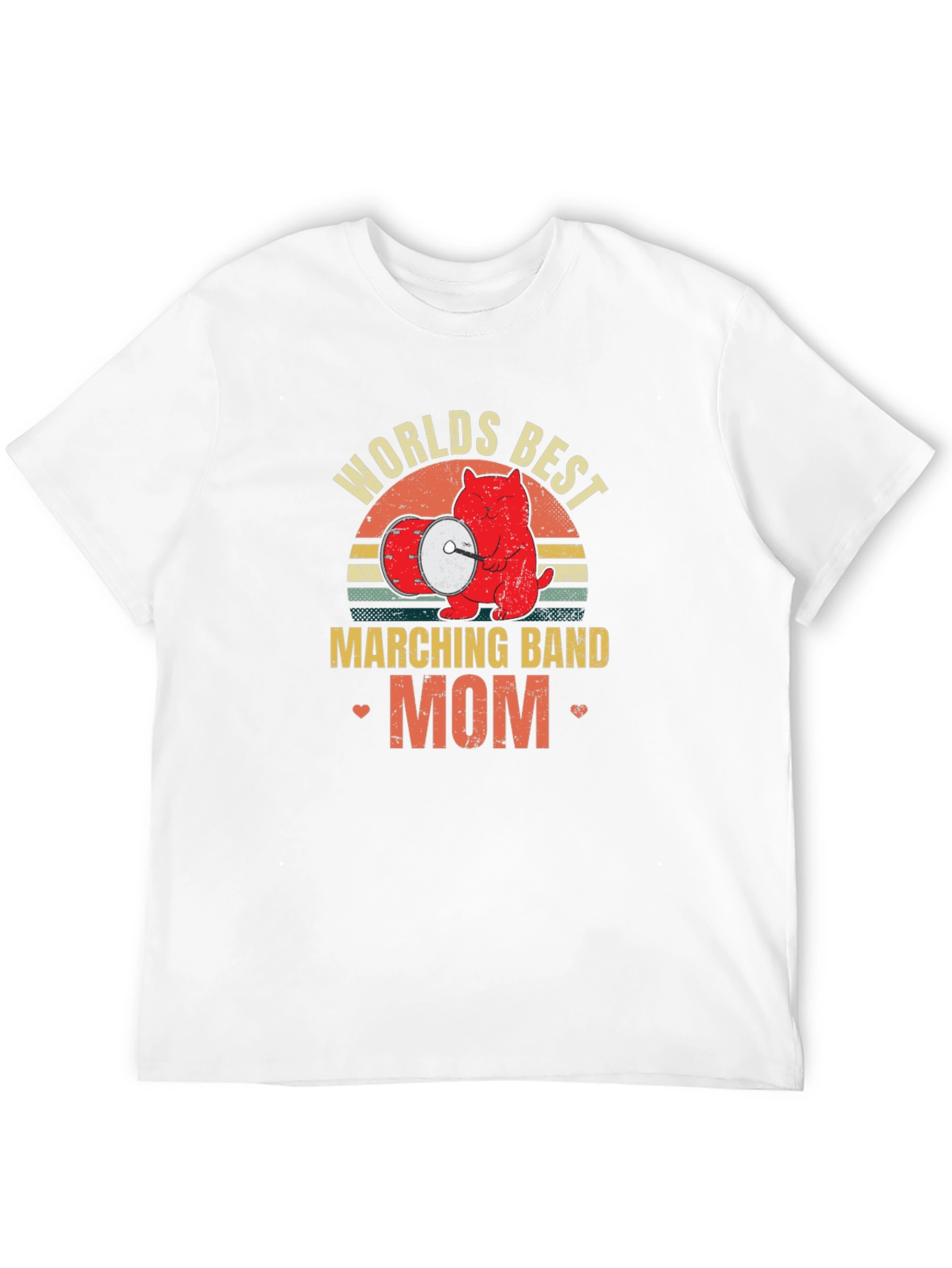 Worlds Best Marching Band Mom T-Shirt