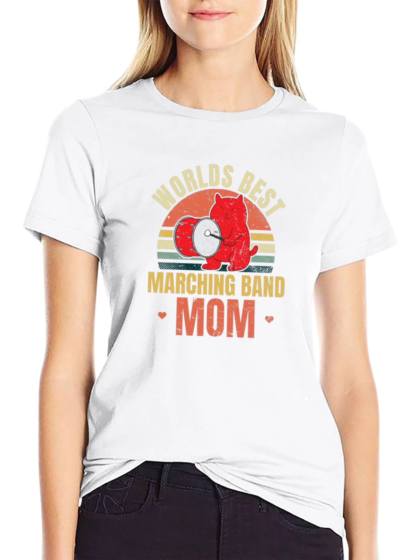 Worlds Best Marching Band Mom T-Shirt