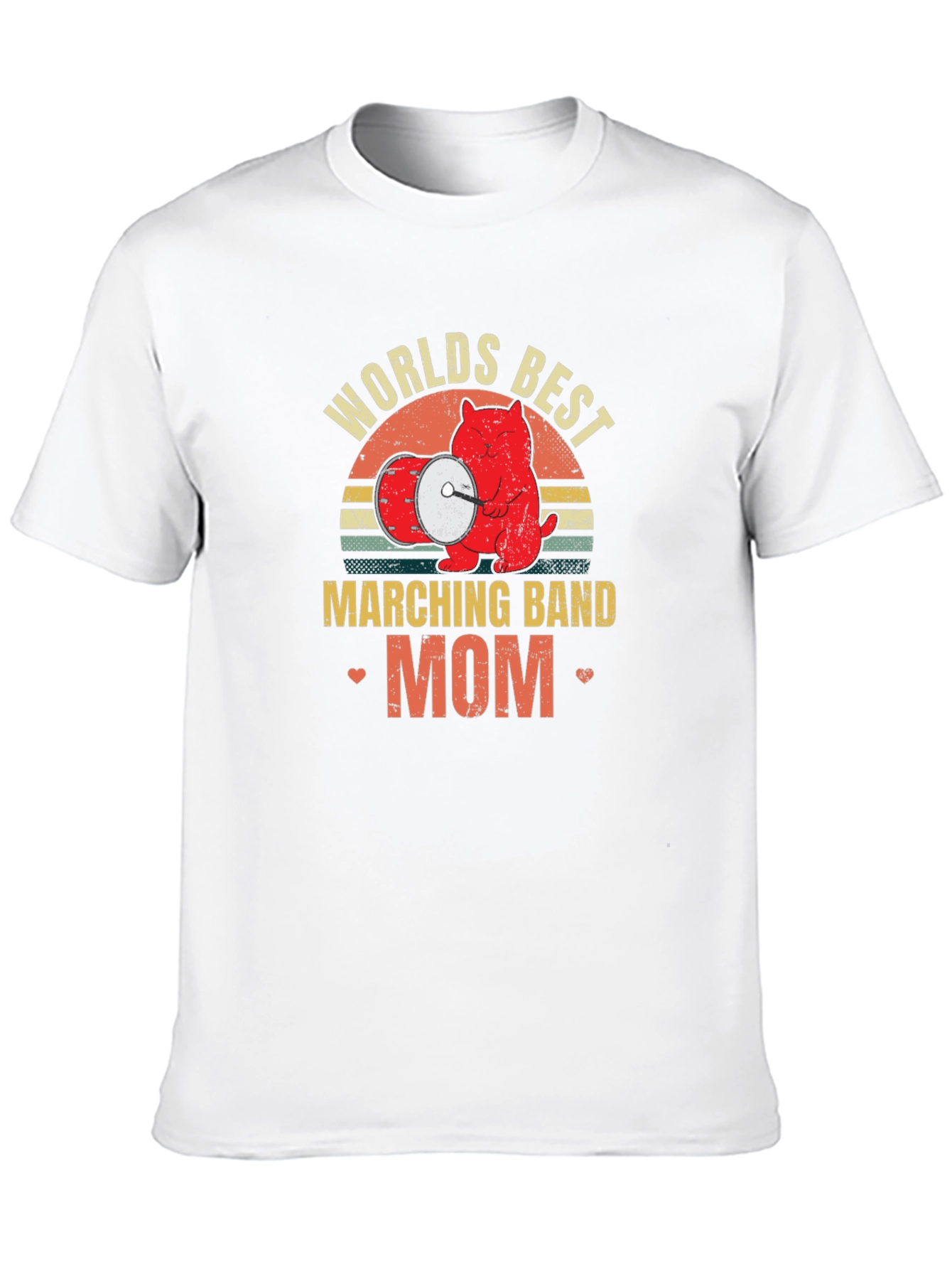 Worlds Best Marching Band Mom T-Shirt