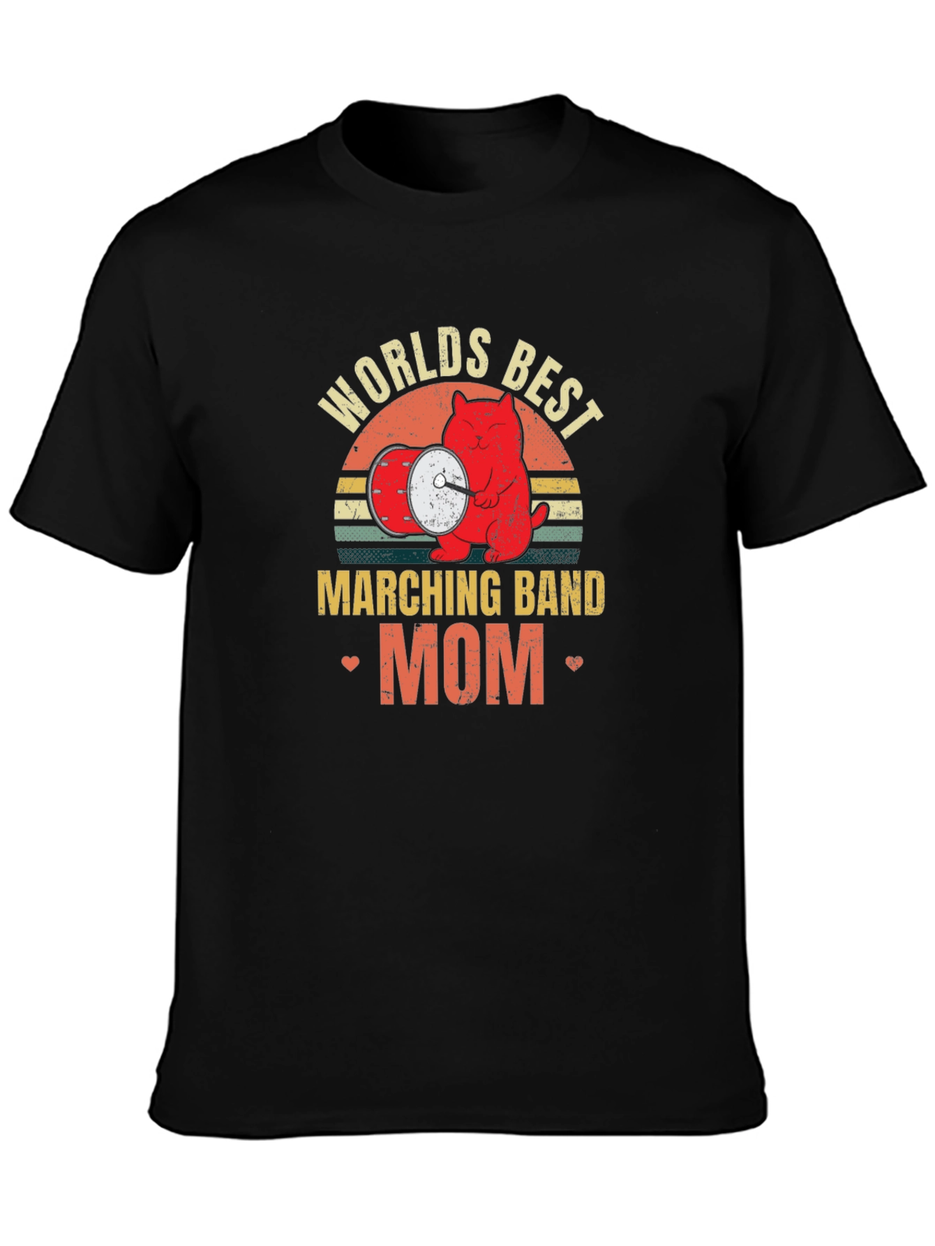 Worlds Best Marching Band Mom T-Shirt