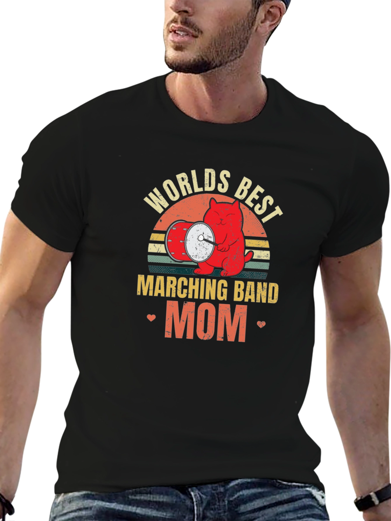 Worlds Best Marching Band Mom T-Shirt