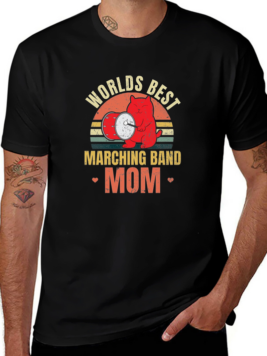 Worlds Best Marching Band Mom T-Shirt