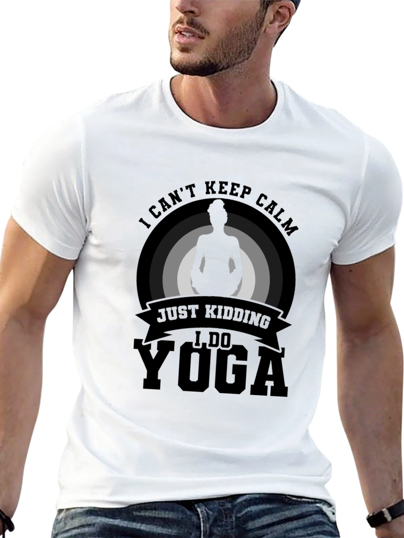Yoga T-Shirt - I Cant Keep Calm Just Kidding!